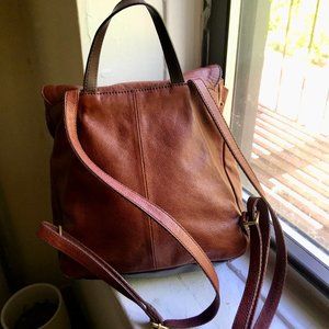 Fossil "Claire" Leather Backpack